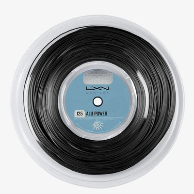 Luxilon Alu Power 125 16L Reel 660' (Black) Luxilon
