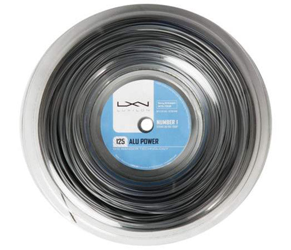 Luxilon Alu Power 125 16L Reel 660' (Black) Luxilon