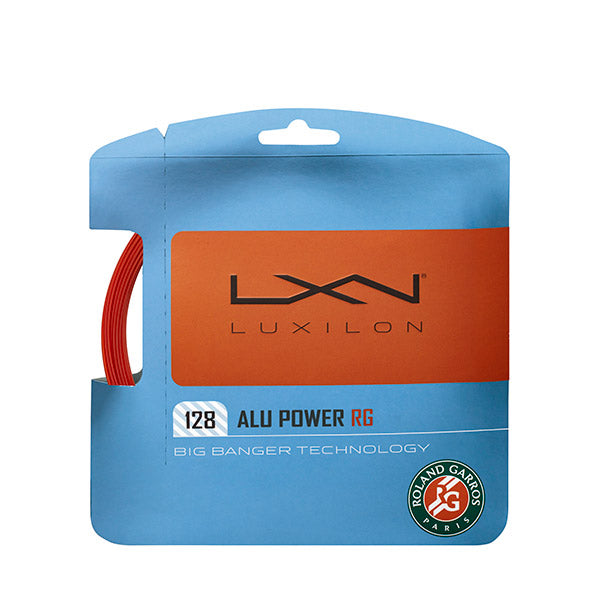 Luxilon Alu Power 128 16G Roland Garros (Red Clay)