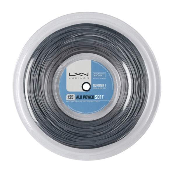 Luxilon Alu Power Soft 125 16L Reel 660' (Silver) Luxilon