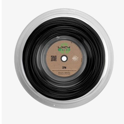 Luxilon Eco Spin 125 17G Reel 660' (Black) Luxilon