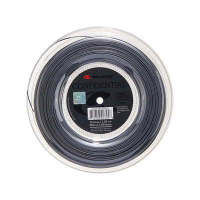 Solinco Confidential Reel 656' (Dark Silver) Solinco