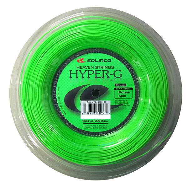 Solinco Hyper-G Reel 656' (Lime) Solinco