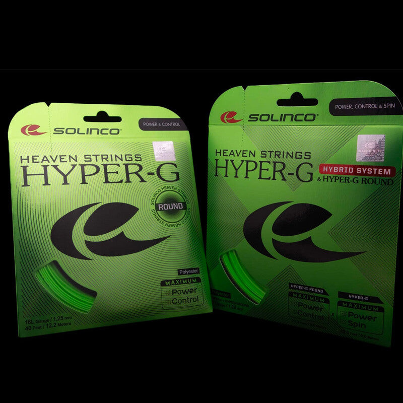 Solinco Hyper-G 17 + Hyper-G Round 17 (1.20) Hybrid Solinco