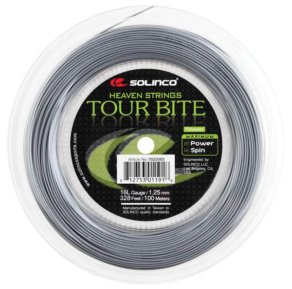 Solinco Tour Bite Mini Reel 328' (Silver)