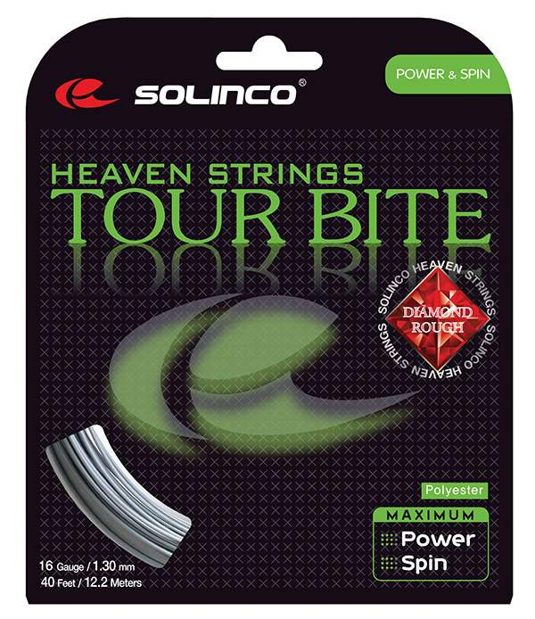Solinco Tour Bite Diamond Rough (Silver) Solinco