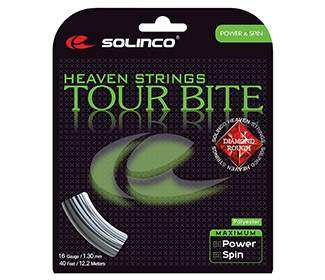 Solinco Tour Bite Diamond Rough (Silver)