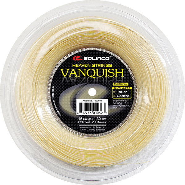 Solinco Vanquish Reel 656' (Natural)