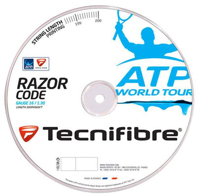 Tecnifibre Razor Code Reel 660' (Carbon) Tecnifibre