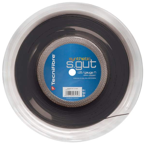 Tecnifibre Synthetic Gut Reel 660' (Black) Tecnifibre