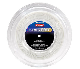 Tourna Premium Poly Reel 660' (White)