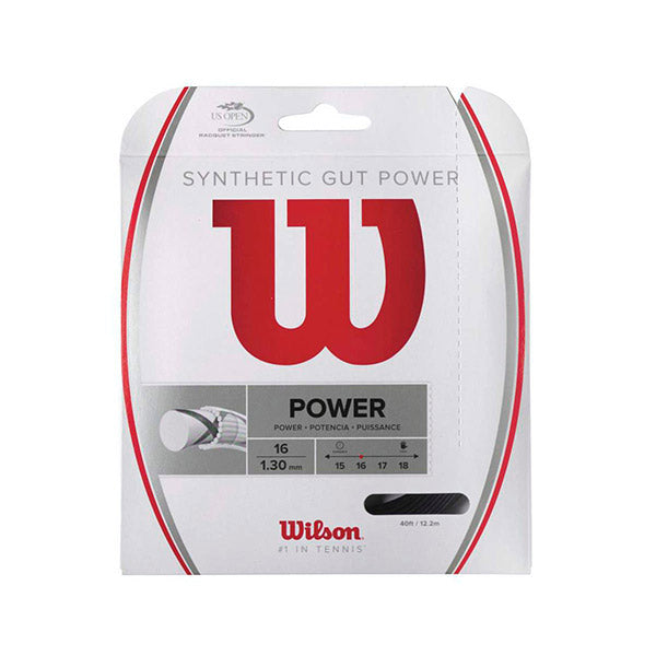 Wilson Synthetic Gut Power 17G (Black) Wilson