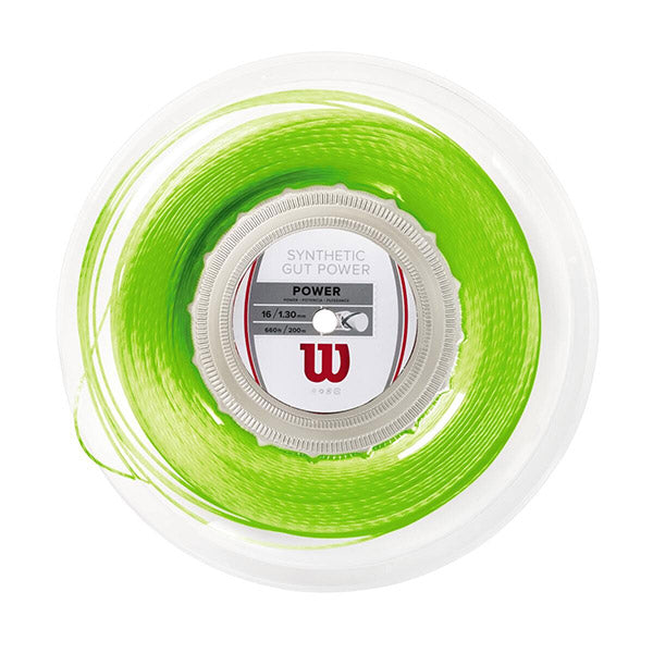 Wilson Synthetic Gut Power 16G Reel 660' (White) Wilson