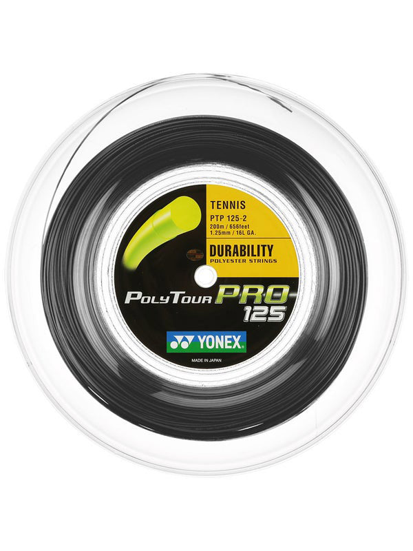 Yonex Poly Tour Pro 125 16L Reel 656' (Graphite)