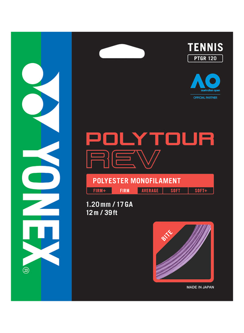 Yonex Polytour Rev 120 17G (White) Yonex