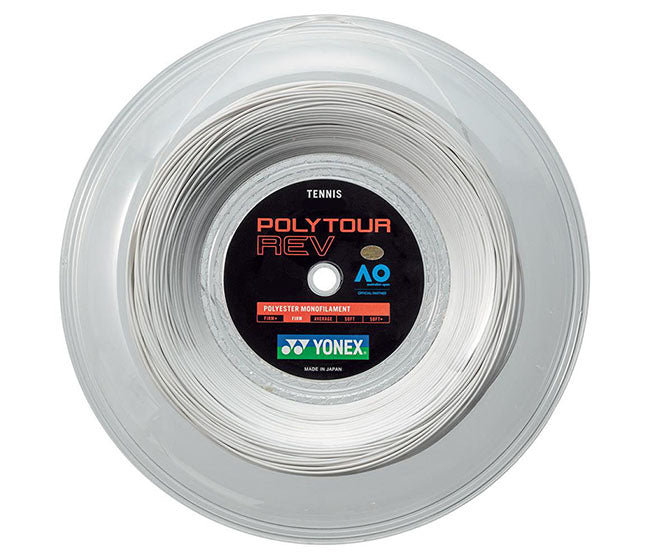 Yonex Polytour Rev 125 16L Reel 656' (White)