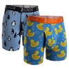 2Undr Swing Shift Briefs 2-Pack (Penguins-Ducky)