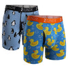 2Undr Swing Shift Briefs 2-Pack (Penguins-Ducky)
