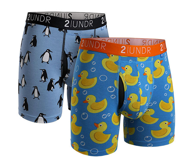2Undr Swing Shift Briefs 2-Pack (Penguins-Ducky)