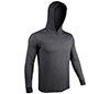2Undr Long Sleeve Hooded Tee (Charcoal)
