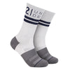 2Undr Sport Crew Sock (White)