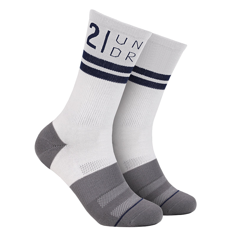 2Undr Sport Crew Sock (White)