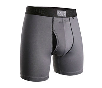2Undr Power Shift Boxer Brief (Grey)