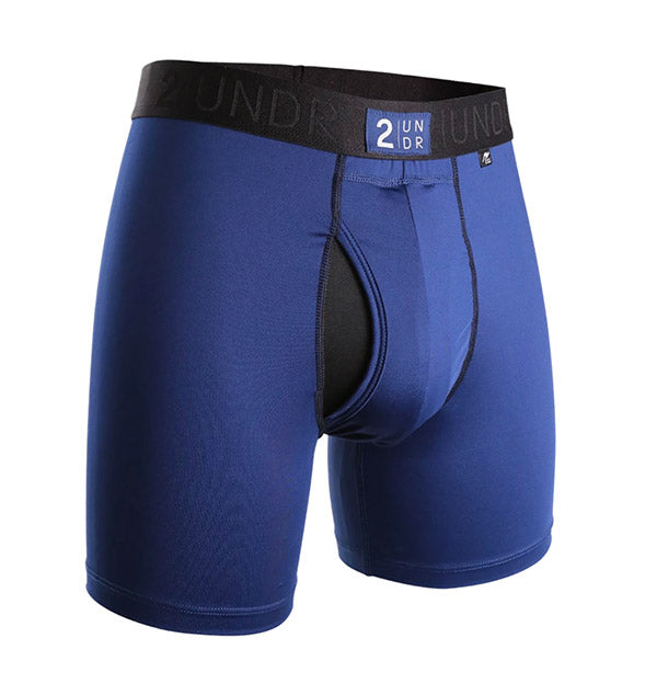 2Undr Power Shift Boxer Brief (Navy)