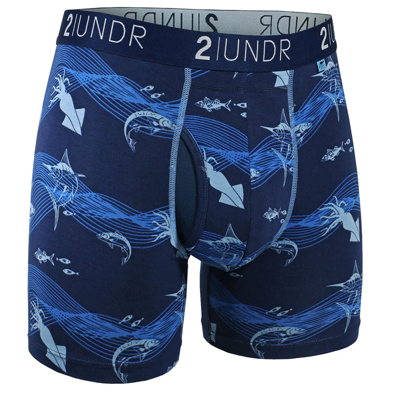 2Undr Swing Shift Boxer Brief (Deep Sea)