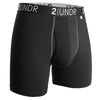 2Undr Swing Shift Boxer Brief (Black) 2UNDR