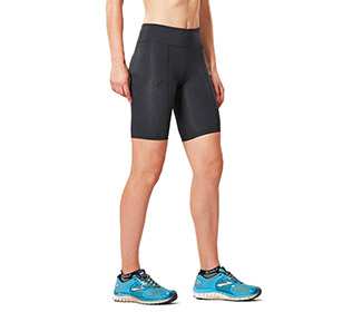 2Xu Mid-Rise Compression Short (W) (Black)