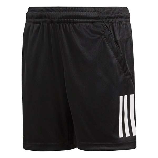 Adidas Boys 3-Stripes Club Short (Black)