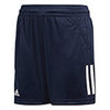 Adidas Boys 3-Stripes Club Short (Navy)