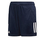 Adidas Boys 3-Stripes Club Short (Navy)