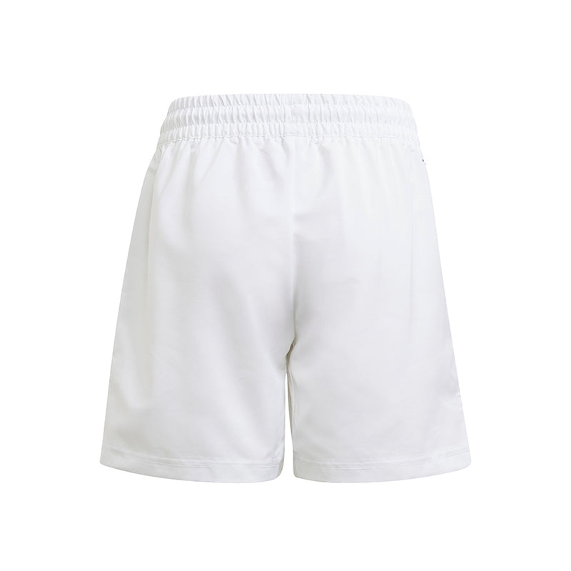 Adidas Boys Club 3 Stripe Short (White)