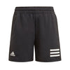 Adidas Boys Club 3 Stripe Short (Black)