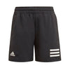 Adidas Boys Club 3 Stripe Short (Black)