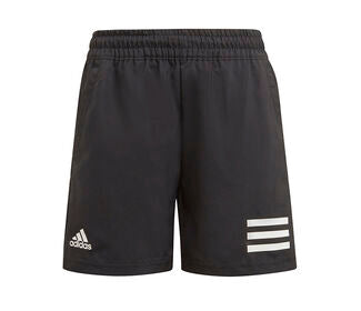 Adidas Boys Club 3 Stripe Short (Black)