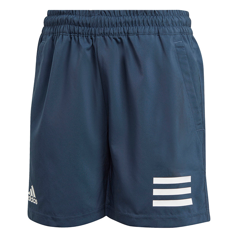 Adidas Boys Club 3 Stripe Short (Navy)