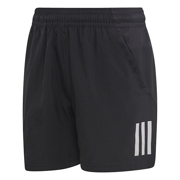 Adidas Boys Club 3 Stripe Short (Black)