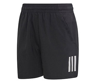 Adidas Boys Club 3 Stripe Short (Black)