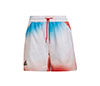 Adidas Boys Printed Short (White/Red)