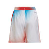 Adidas Boys Printed Short (White/Red)