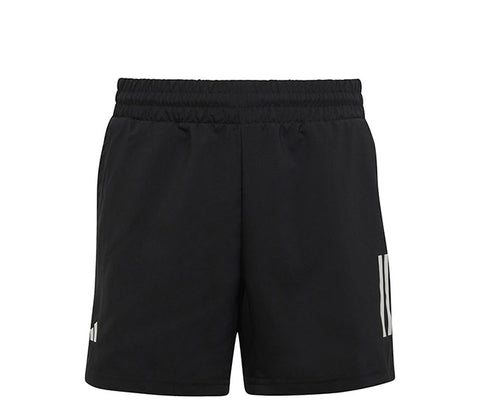 Adidas Boys Club 3 Stripe Short (Black)