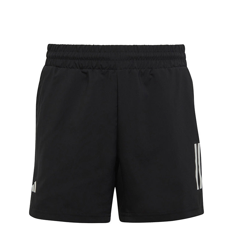 Adidas Boys Club 3 Stripe Short (Black)