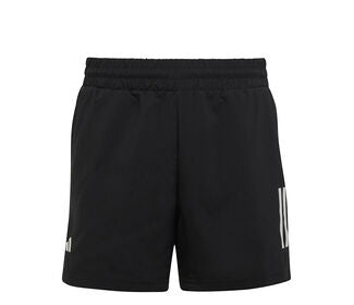 Adidas Boys Club 3 Stripe Short (Black)