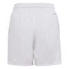Adidas Boys Club 3 Stripe Short (White)