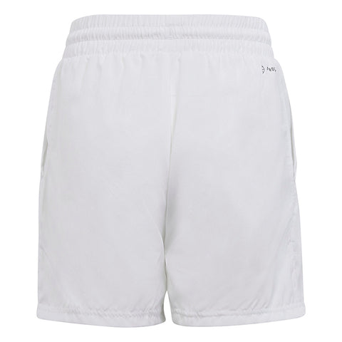 Adidas Boys Club 3 Stripe Short (White)