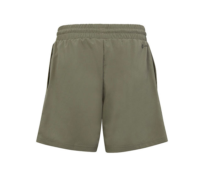 Adidas Boys Club 3 Stripe Short (Silver Pebble)