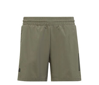 Adidas Boys Club 3 Stripe Short (Silver Pebble)